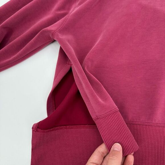 Lululemon Softstreme Turtleneck Pullover Pomegranate Size 4 - Picture 5 of 9
